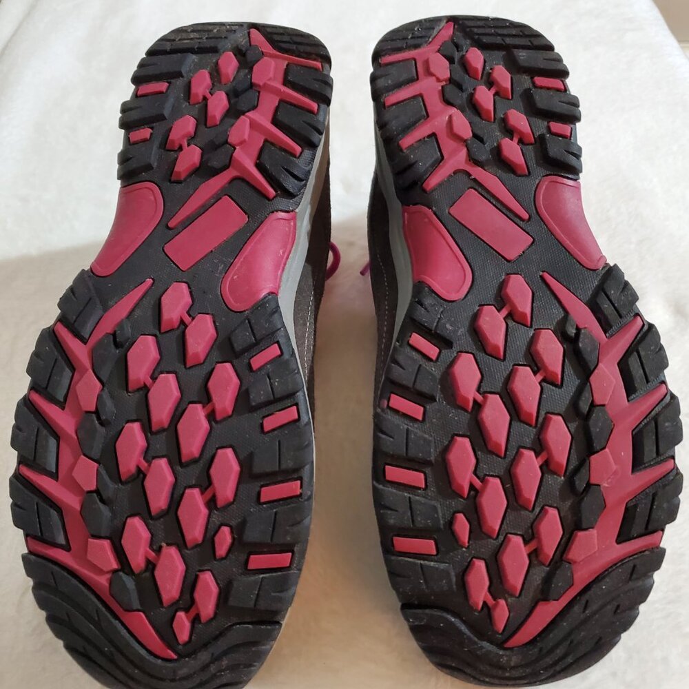 Bearpaw Hiking Shoes Pink & Grey Walking Hiker Activewear Women's Size 10 - Picture 11 of 11